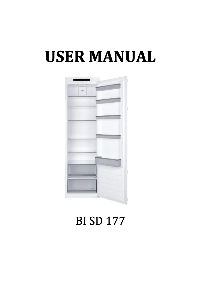 Página 1 del manual Manual de usuario Rosieres RBLP3683/N