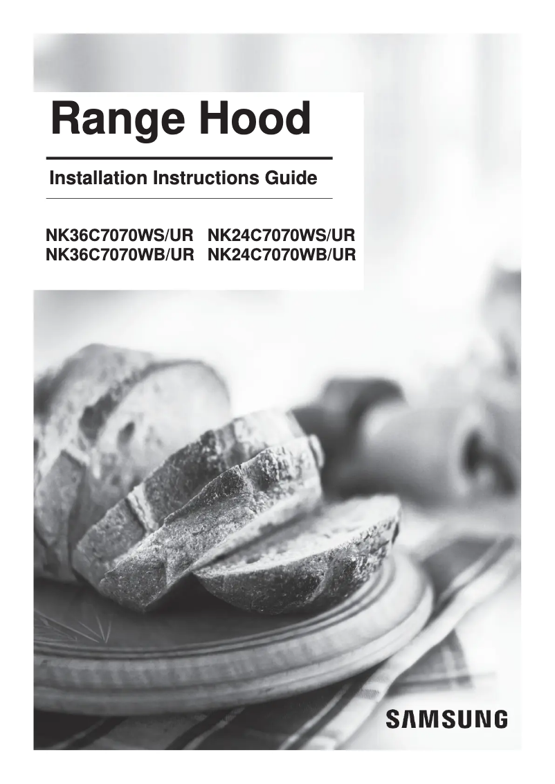 Imagen de la primera página del manual del dispositivo NK24C7070WB