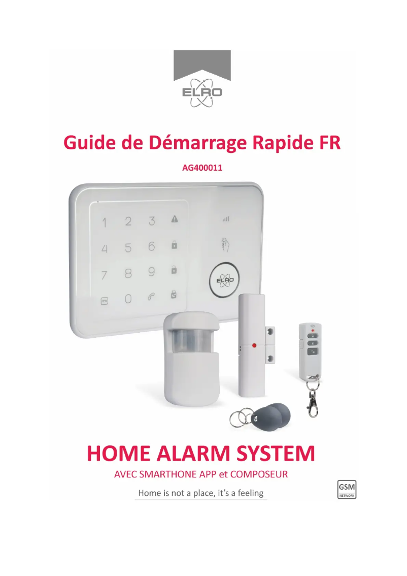 Imagen de la primera página del manual del dispositivo AG400011