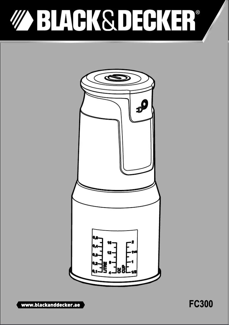 Image de la première page du manuel de l'appareil FC300