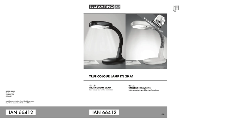 Image de la première page du manuel de l'appareil IAN 66412