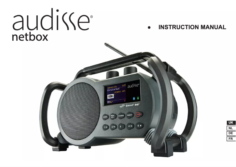 Image de la première page du manuel de l'appareil Netbox