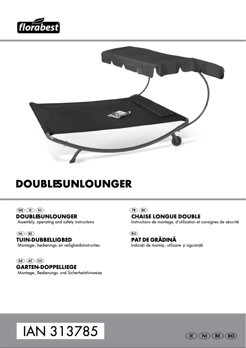 Image de la première page du manuel de l'appareil IAN 313785