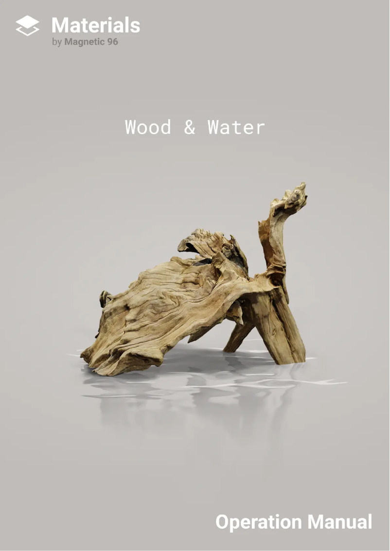 Page n°1 - Manuel utilisateur Steinberg Materials - Wood & Water
