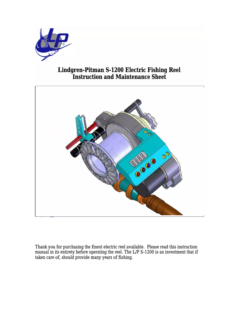 Image de la première page du manuel de l'appareil S-1200