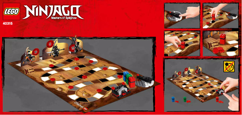 Página 1 del manual Manual de usuario Lego Ninjago 40315