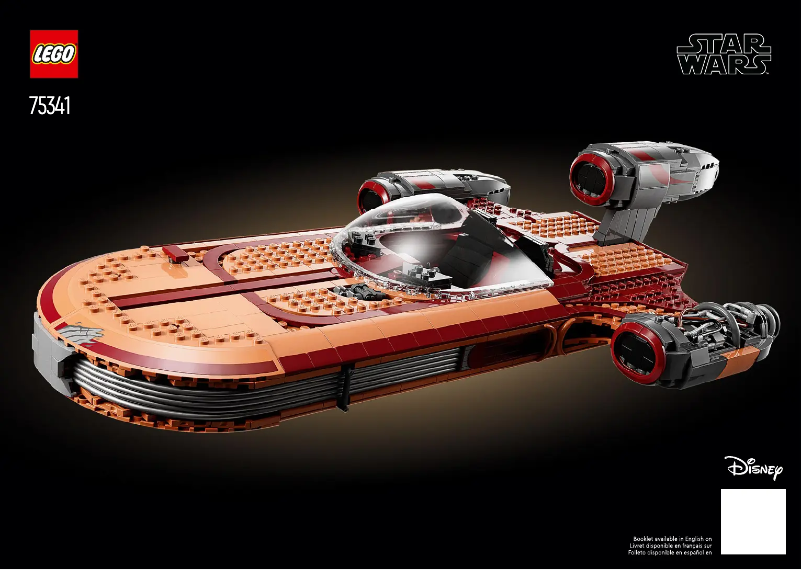 Image de la première page du manuel de l'appareil Star Wars 75341