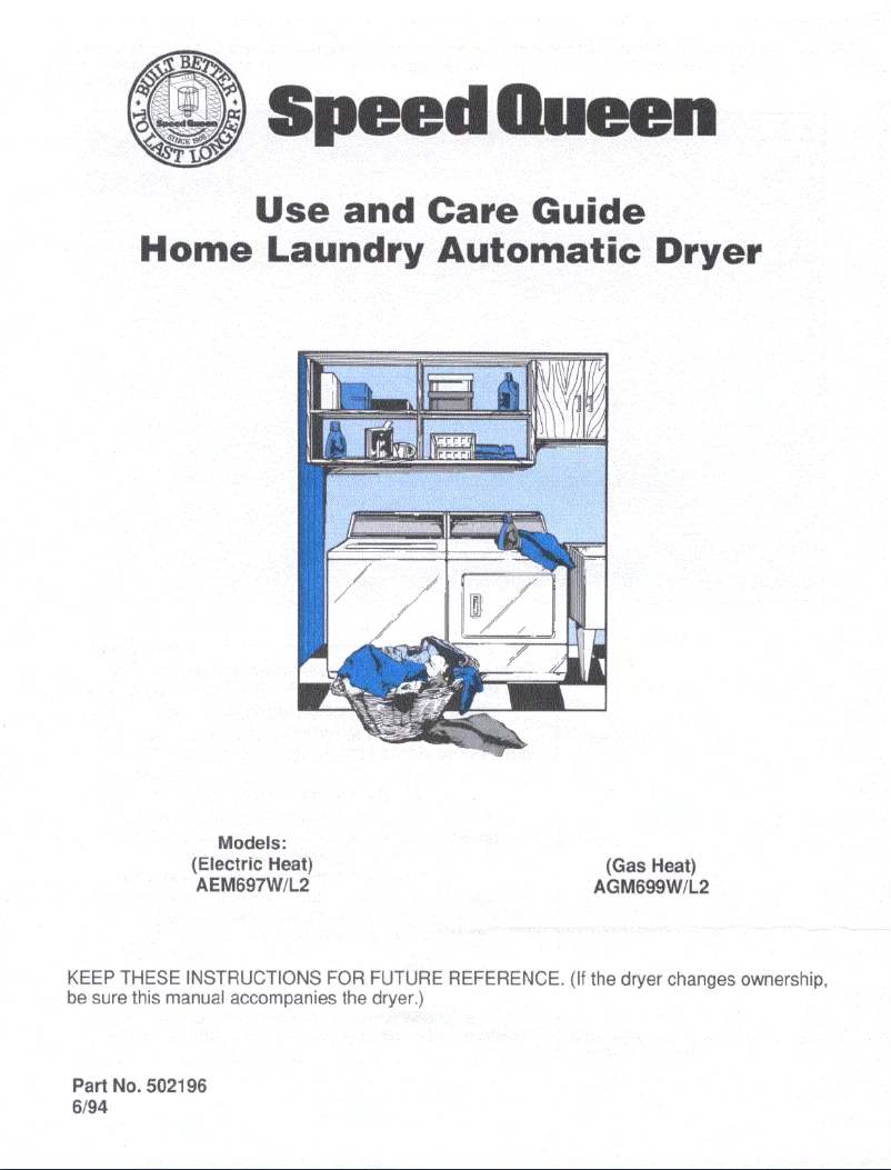 Image de la première page du manuel de l'appareil AGM699L2