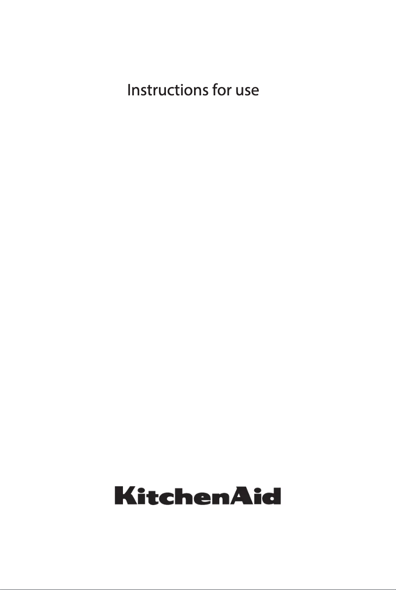 Image de la première page du manuel de l'appareil KQXXX 45600