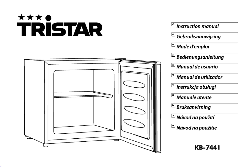 Page n°1 - Manuel utilisateur TriStar KB-7441