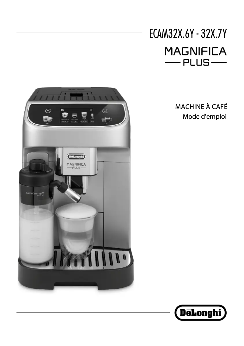 Page n°1 - Manuel utilisateur DeLonghi Magnifica Plus ECAM320.70.SB