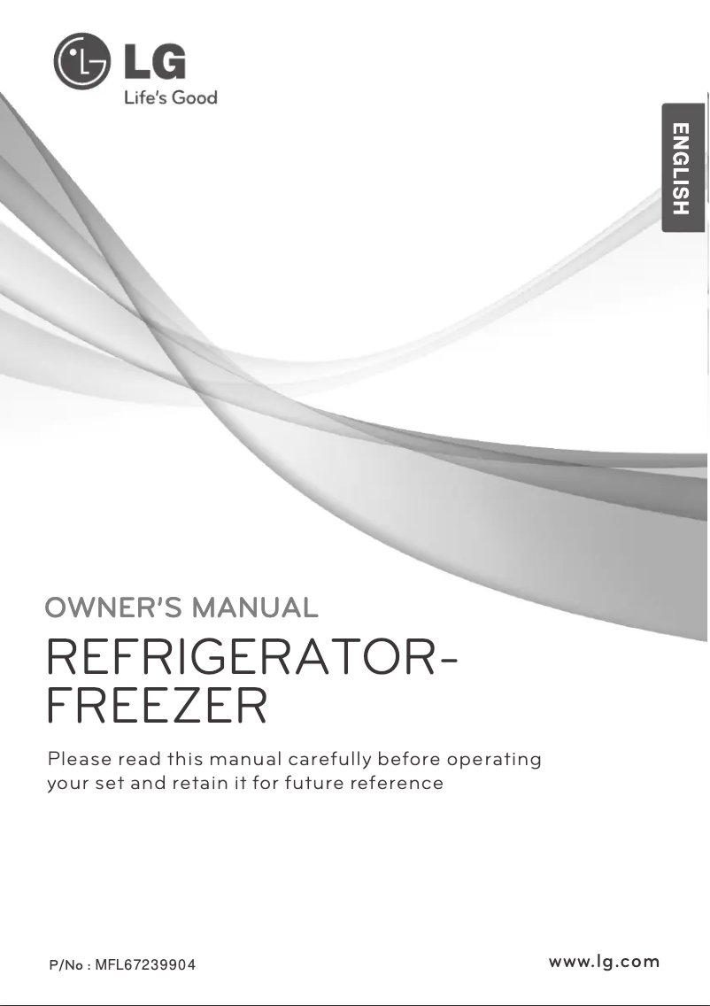 Page 1 de la notice Manuel utilisateur LG GTF3025GBX