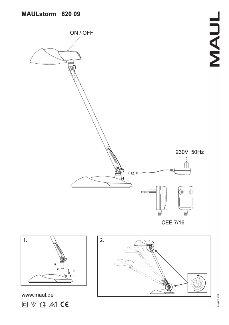Page 1 of the manual User Manual MAUL Storm