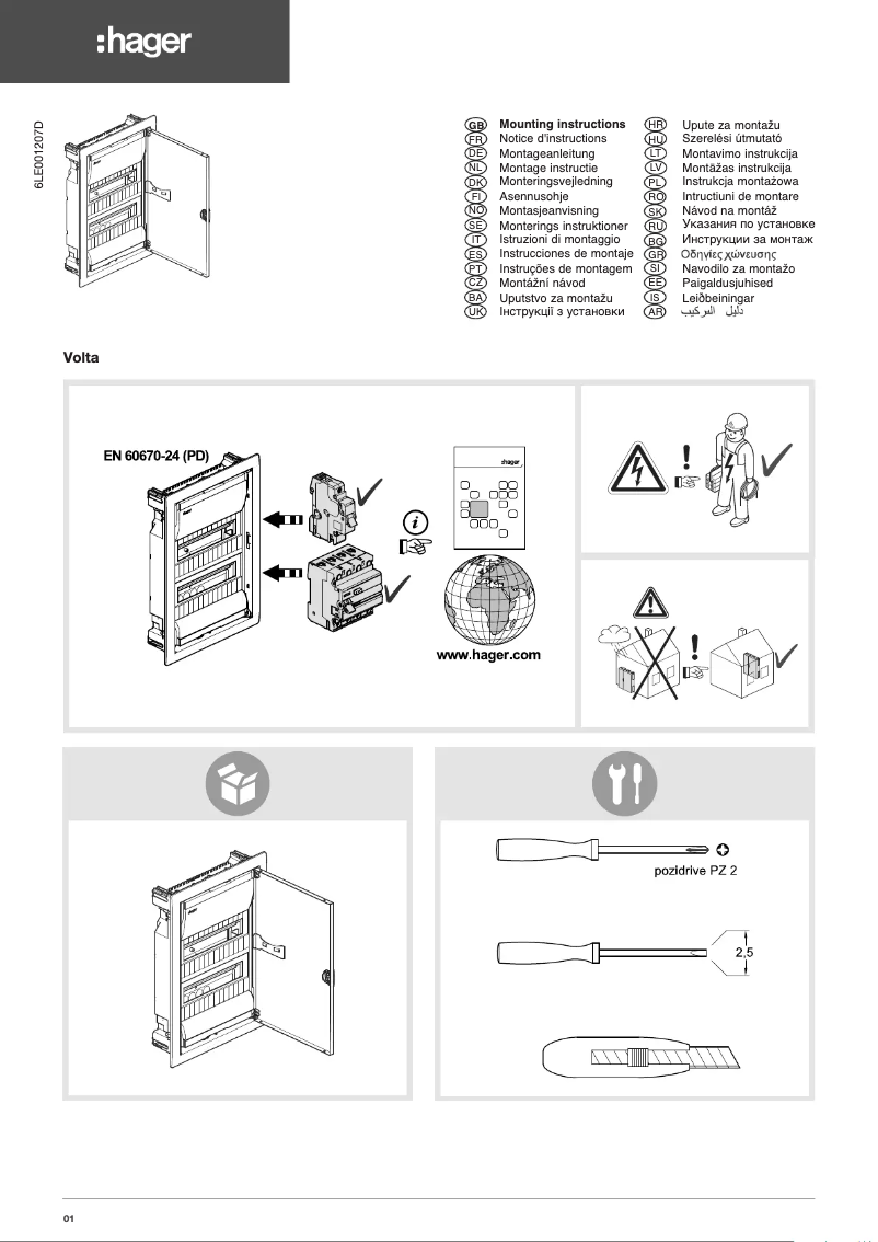 Image de la première page du manuel de l'appareil VU12NK