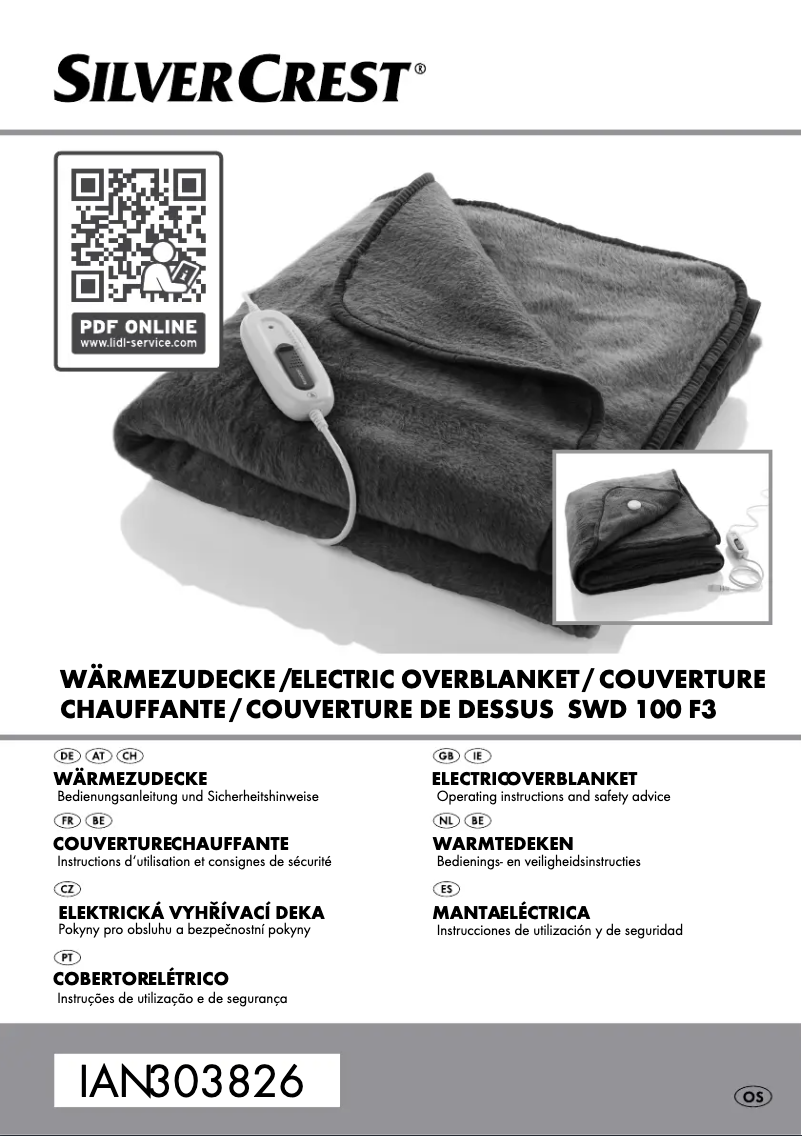 Image de la première page du manuel de l'appareil SWD 100 F3