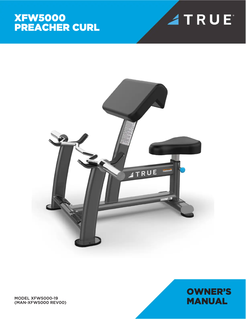 Image de la première page du manuel de l'appareil XFW5000