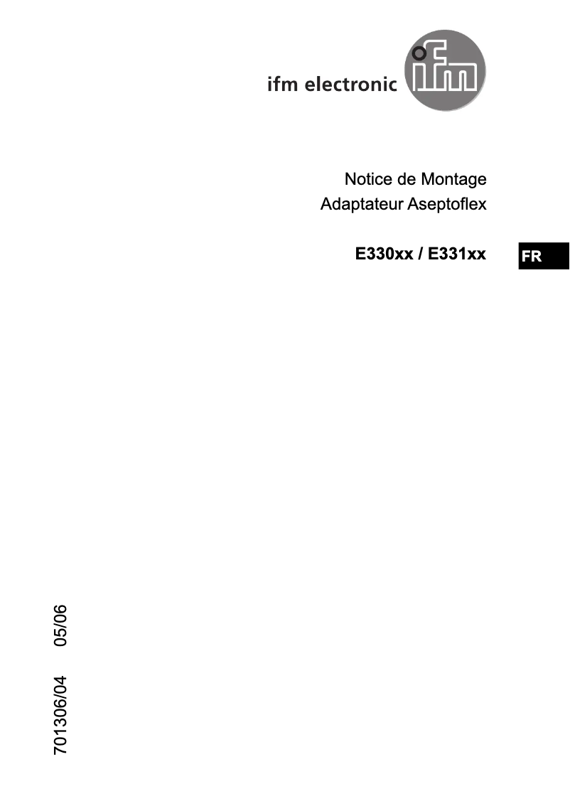 Image de la première page du manuel de l'appareil E33043