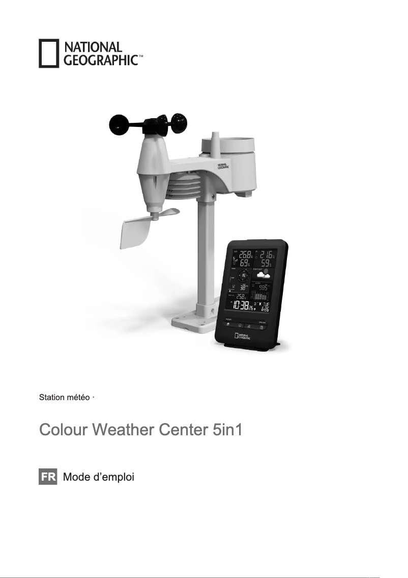 Page n°1 - Manuel utilisateur National Geographic 9080500