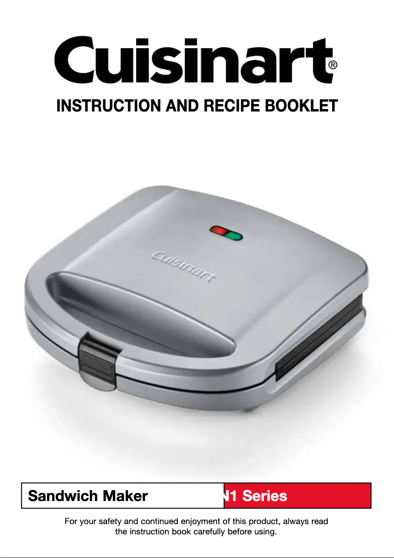 Image de la première page du manuel de l'appareil WM-SW2N1