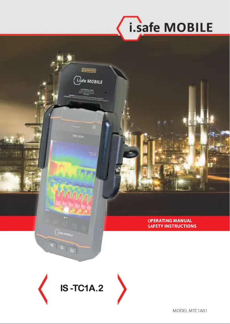 Page 1 de la notice Manuel utilisateur i.safe Mobile IS-TC1A.2