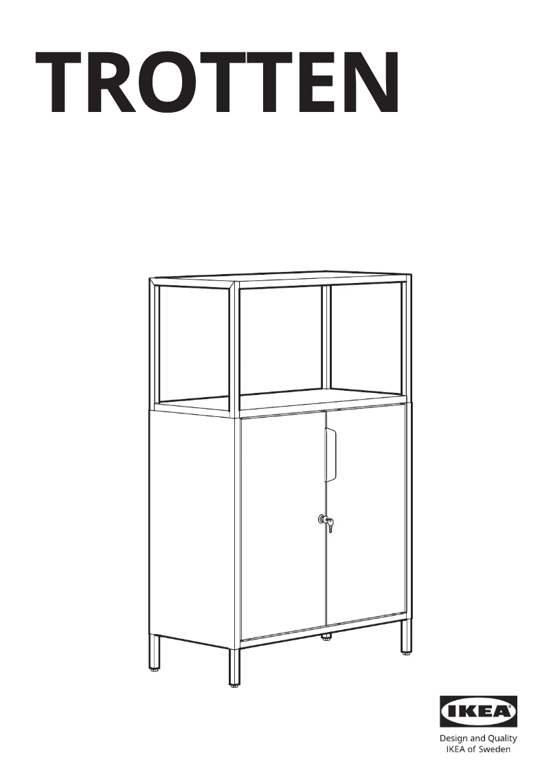 Imagen de la primera página del manual del dispositivo TROTTEN 604.748.35