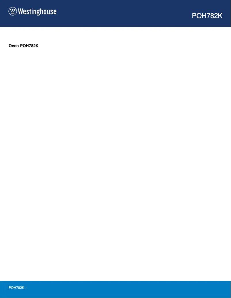 Image de la première page du manuel de l'appareil POH782K