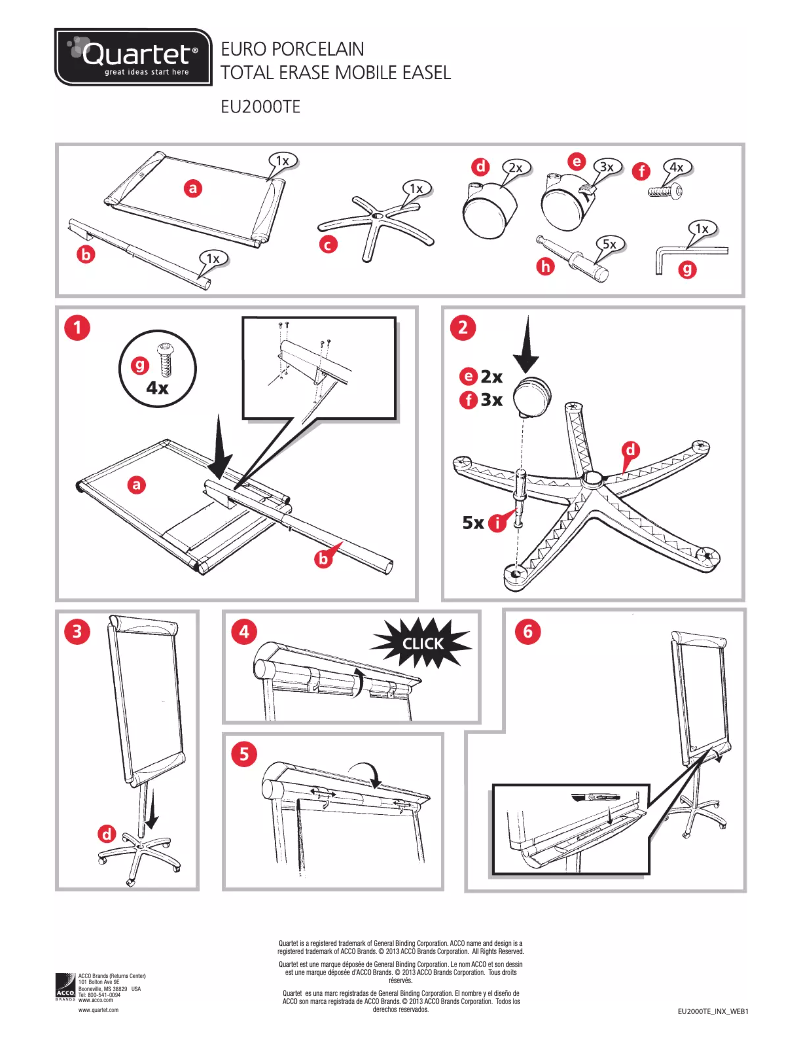 Página 1 del manual Manual de usuario Quartet EU2000TE