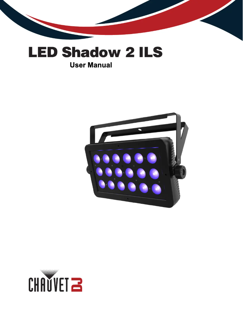 Image de la première page du manuel de l'appareil LED Shadow 2 ILS