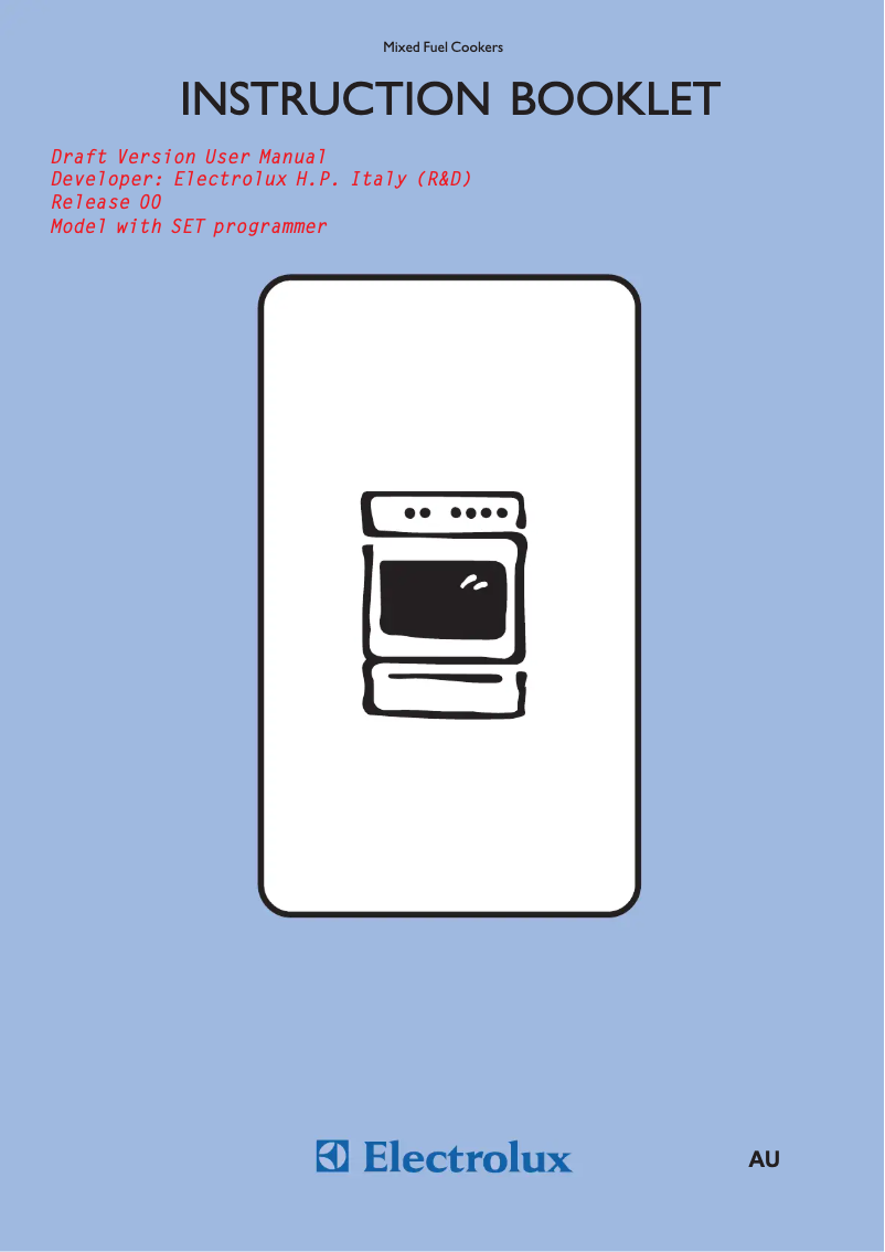 Page 1 de la notice Manuel utilisateur Electrolux EKM6700X