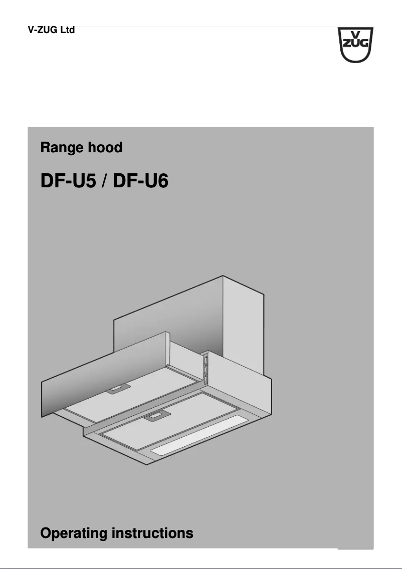 Image de la première page du manuel de l'appareil DF-U6