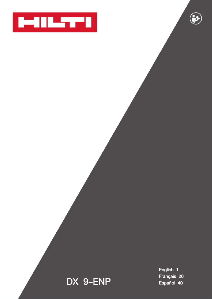 Image de la première page du manuel de l'appareil X-ENP MXR