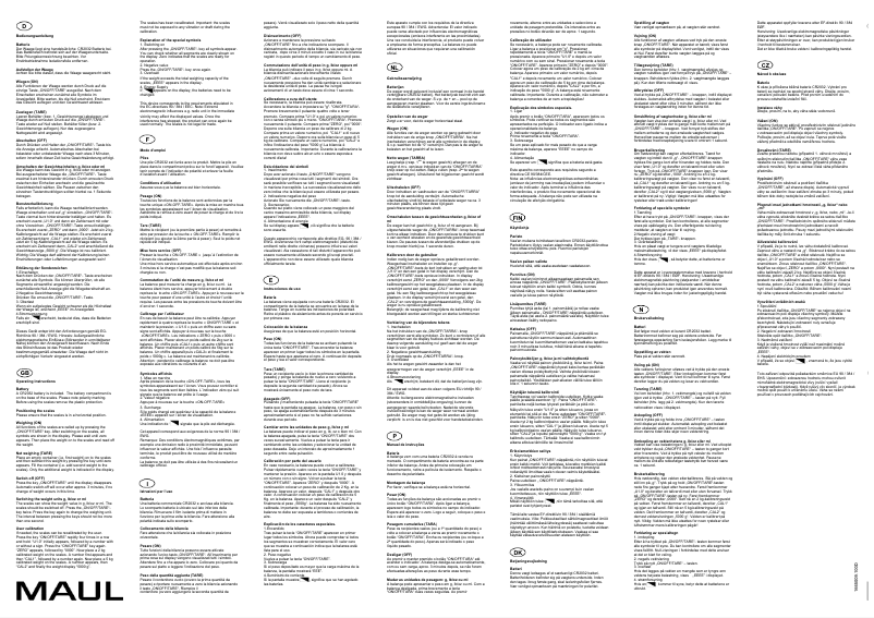 Image de la première page du manuel de l'appareil Reflect