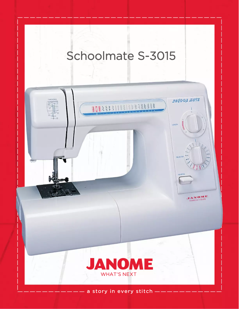 Image de la première page du manuel de l'appareil Schoolmate S-3015