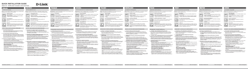 Página 1 del manual Manual de usuario D-Link DWA-131