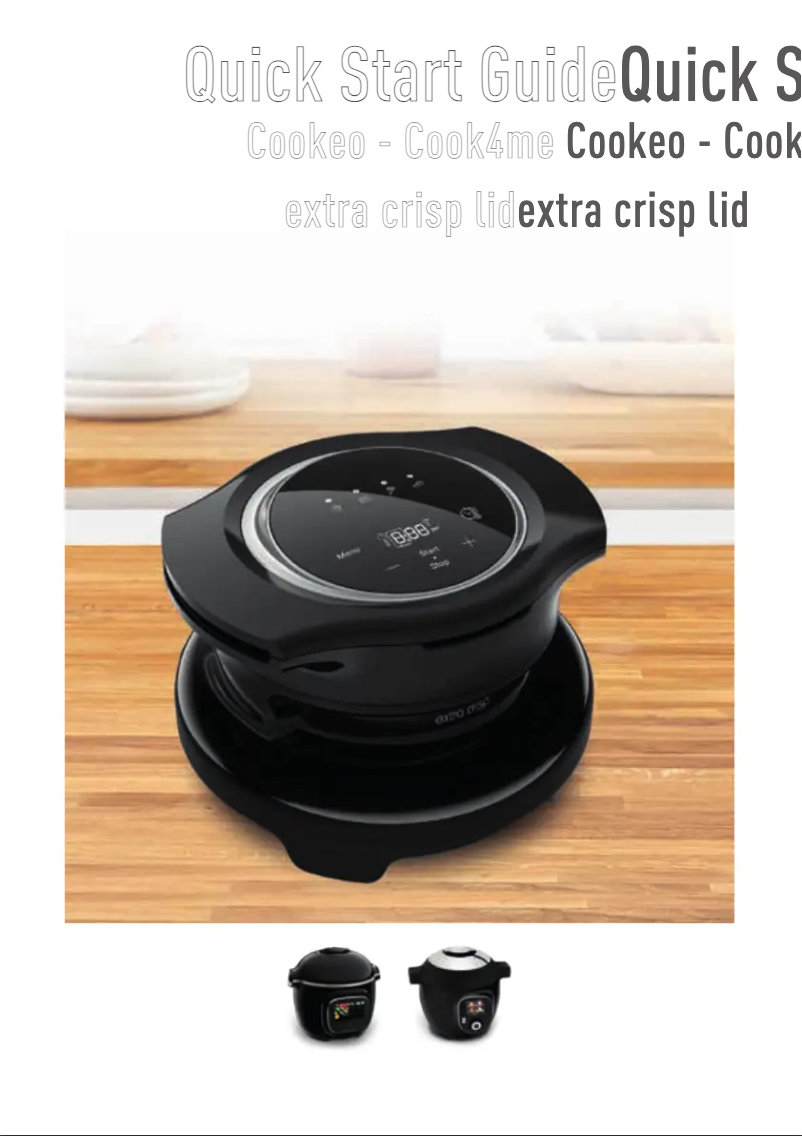 Page 1 de la notice Manuel utilisateur Krups Cook4Me