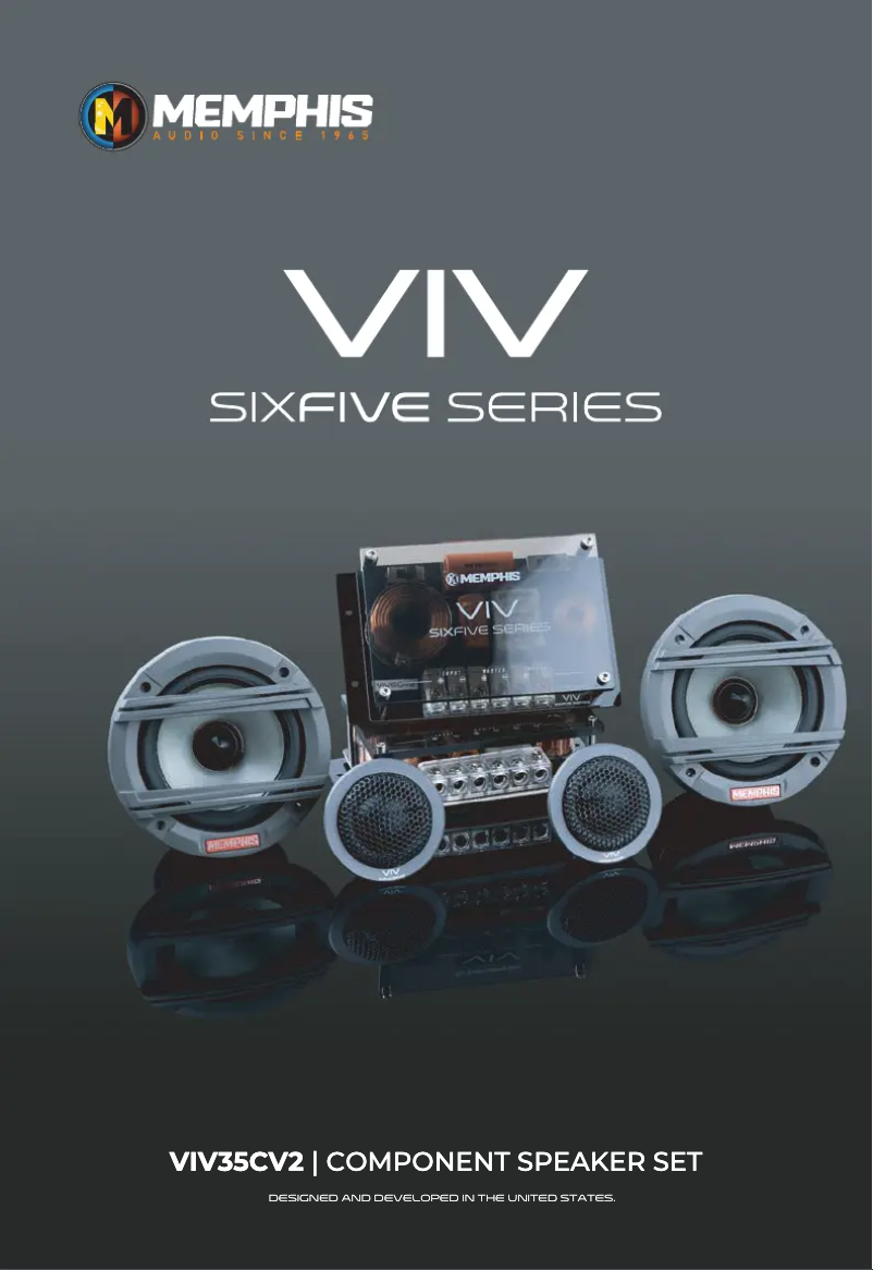 Page n°1 - Manuel utilisateur Memphis Audio VIV35CV2