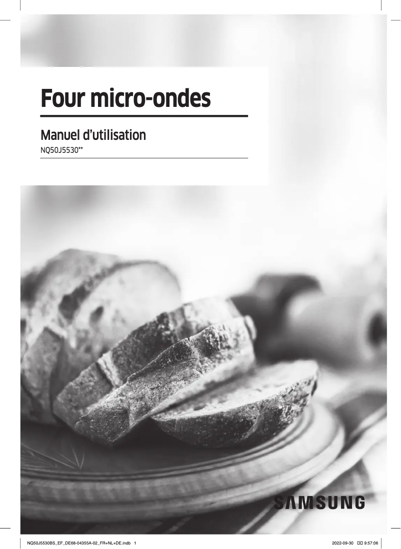 Page 1 de la notice Manuel utilisateur Samsung NQ50J5530BS