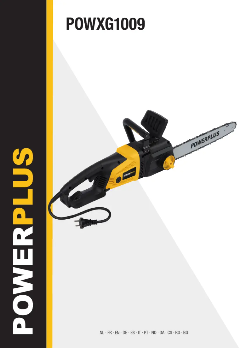 Page n°1 - Manuel utilisateur PowerPlus POWXG1009