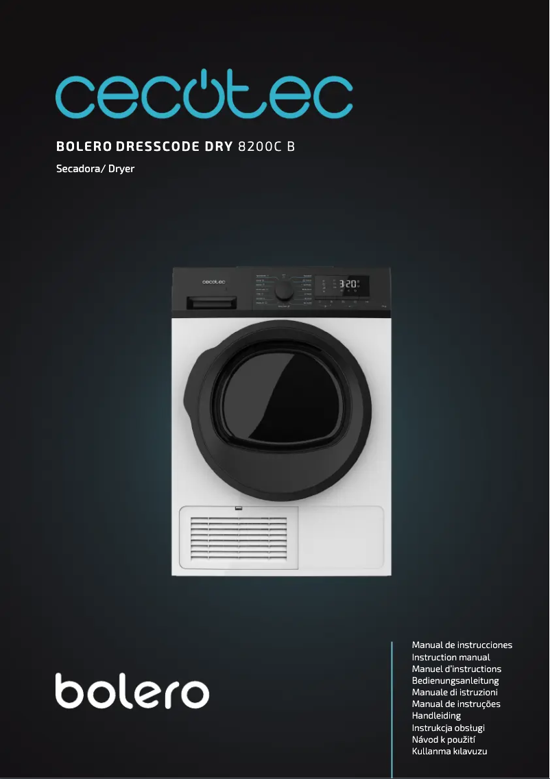 Image de la première page du manuel de l'appareil Bolero DressCode Dry 8200C B