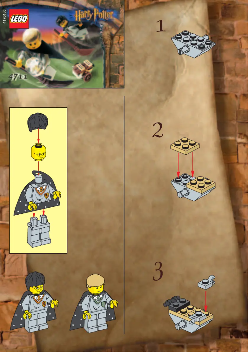 Page 1 de la notice Manuel utilisateur Lego Flying Lesson