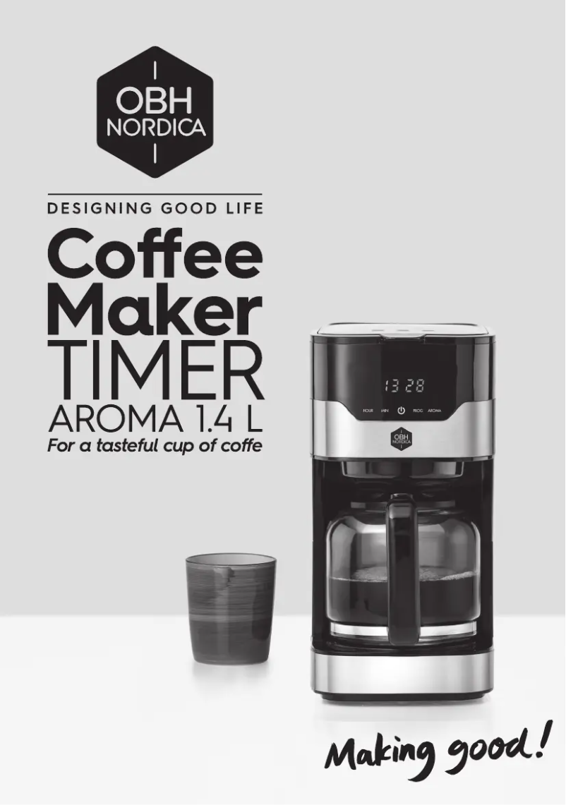 Page n°1 - Manuel utilisateur OBH Nordica Tempo Aroma 2330