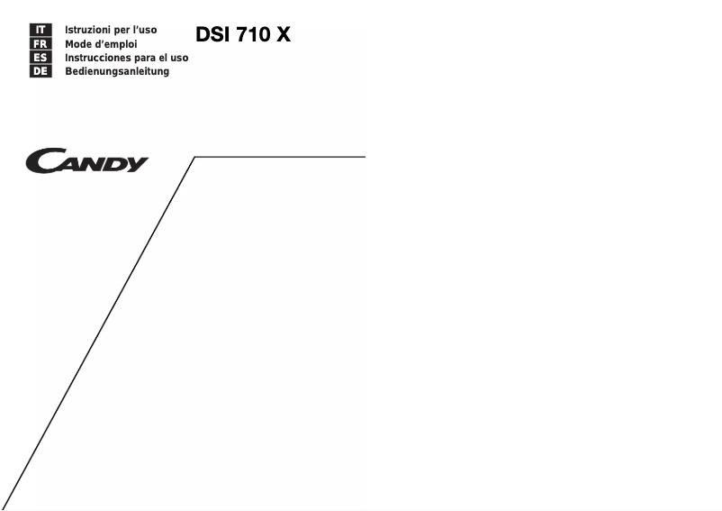 Image de la première page du manuel de l'appareil LS DSI 700 X