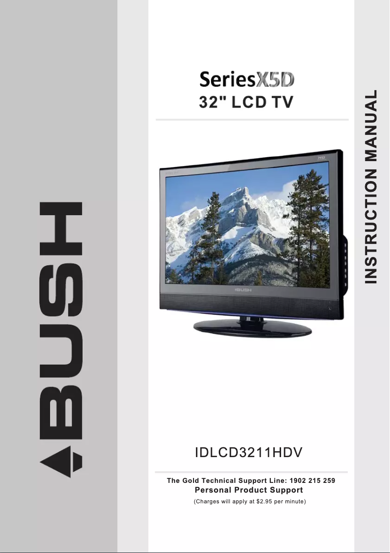 Image de la première page du manuel de l'appareil IDLCD3211HDV
