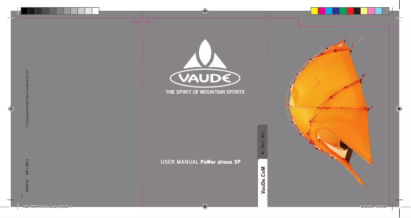 Image de la première page du manuel de l'appareil Power Atreus 3P