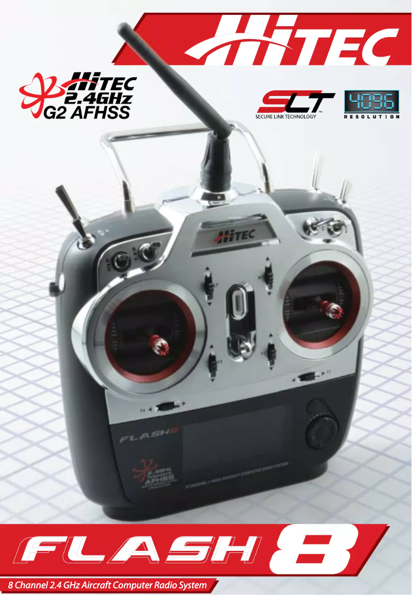 Page 1 de la notice Manuel utilisateur Hitec Flash 8