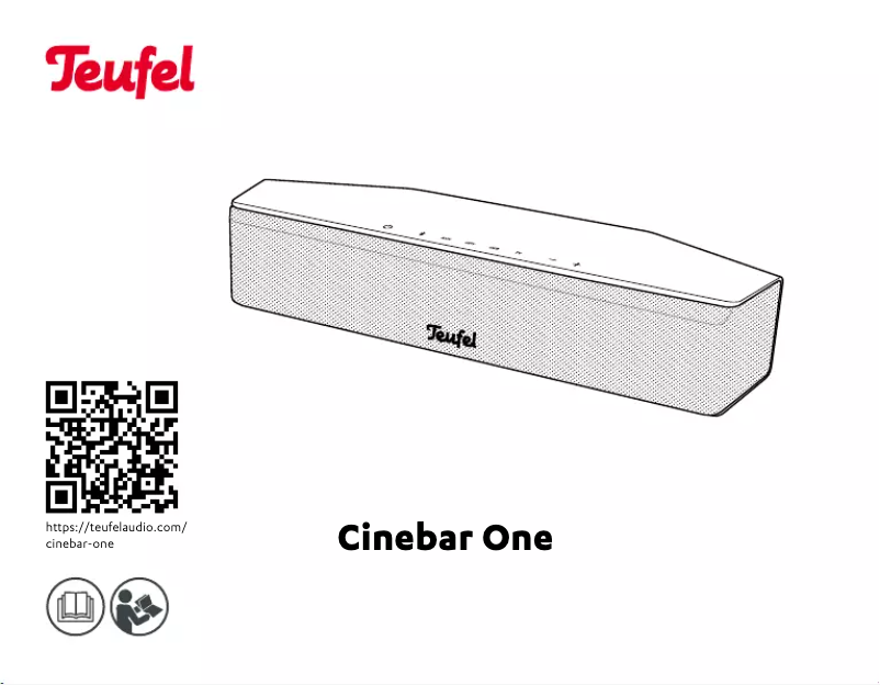 Page n°1 - Guide de démarrage rapide Teufel Cinebar One+