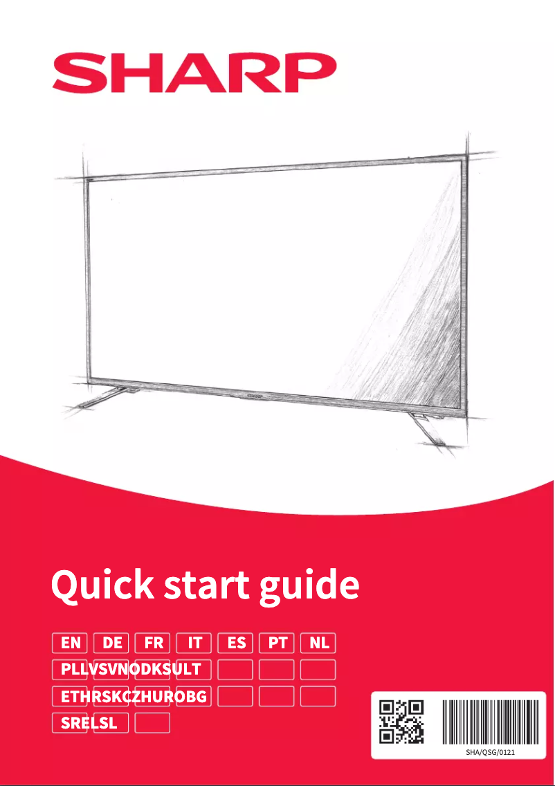 Page n°1 - Manuel utilisateur Sharp 42CG6E