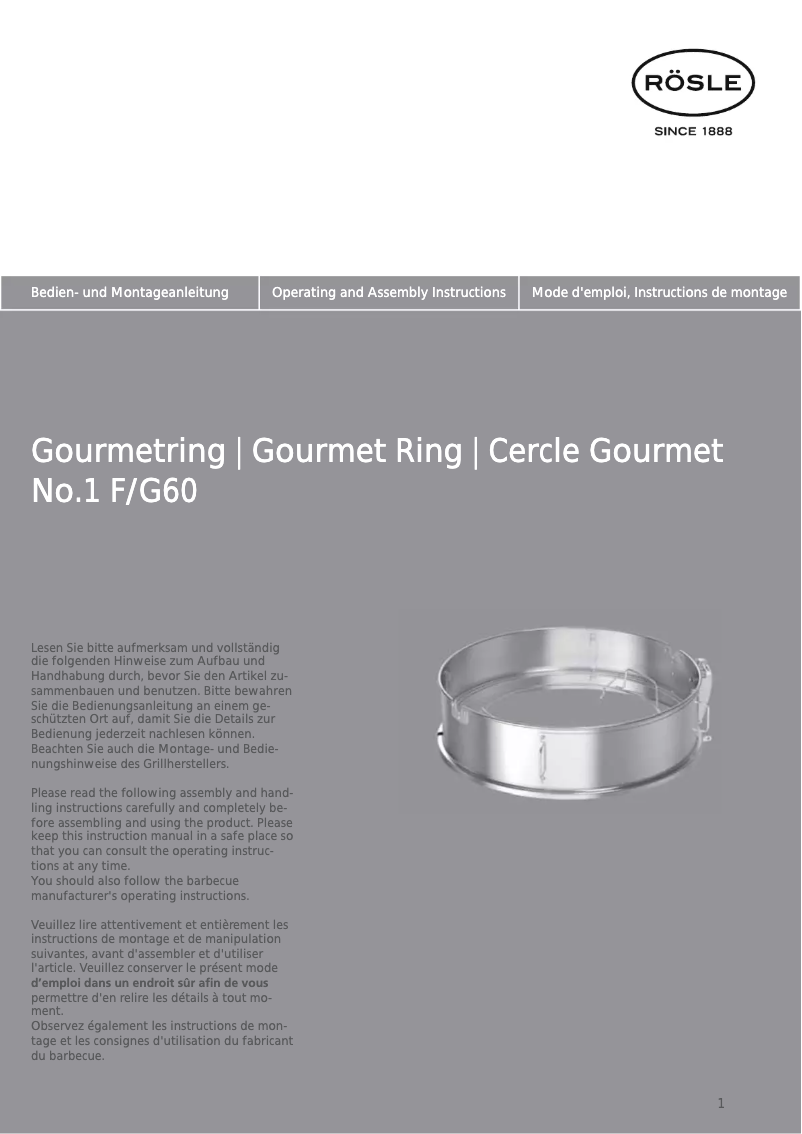 Image de la première page du manuel de l'appareil 25047