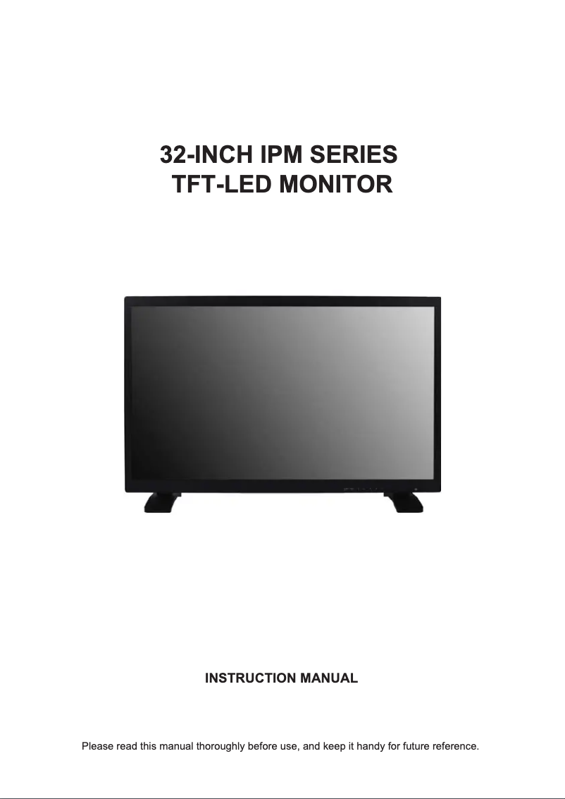 Page n°1 - Manuel utilisateur ViewZ VZ-32IPM