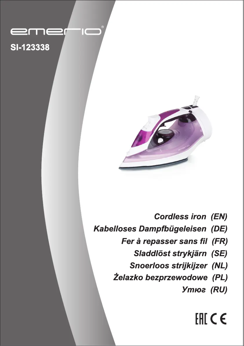 Página 1 del manual Manual de usuario Emerio SI-123338